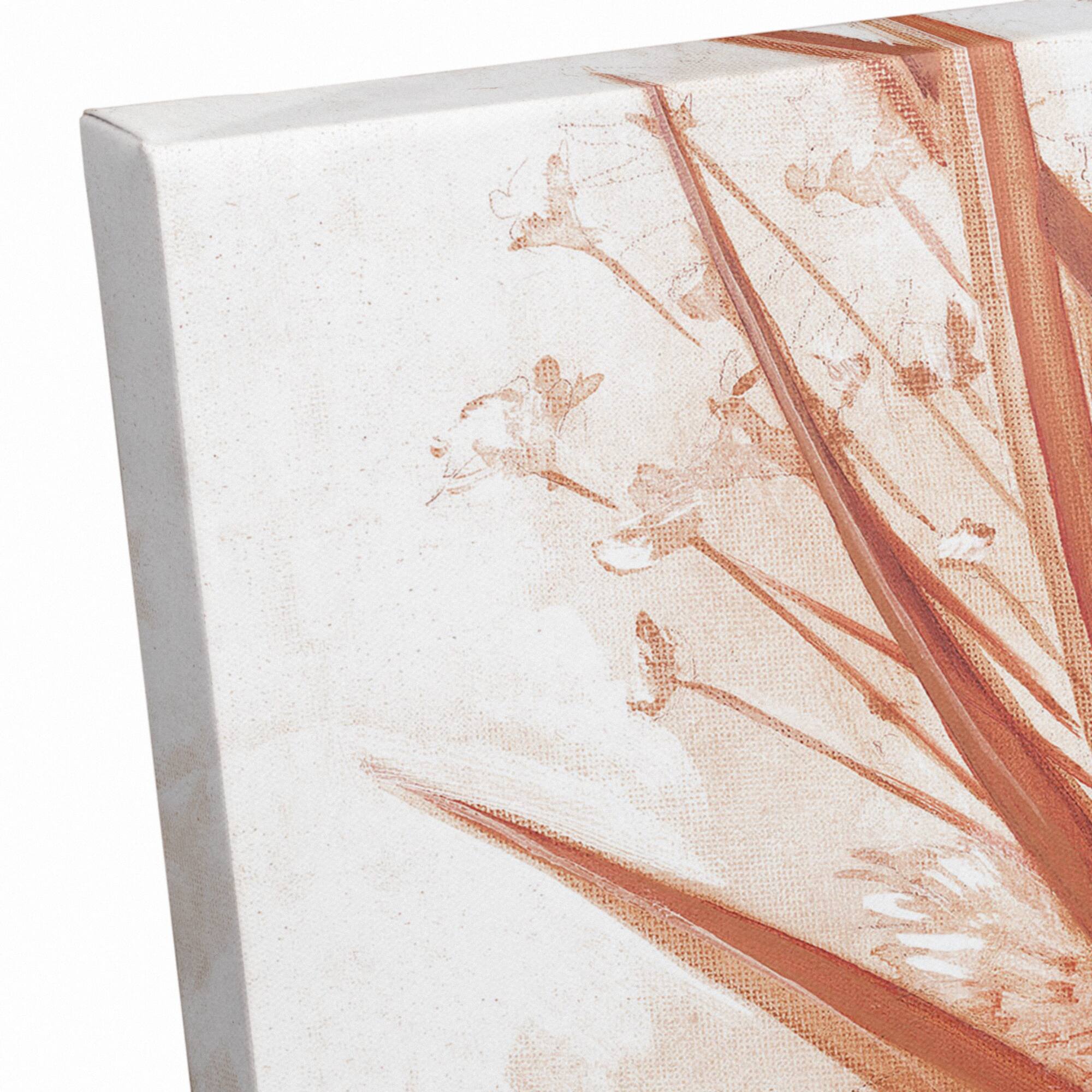 Terracotta Bouquet Canvas Wall Art